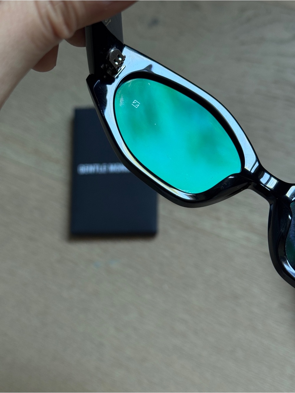 GENTLE MONSTER Ghost Black Frame Sunglasses Zeiss lenses - Picture 9 of 15